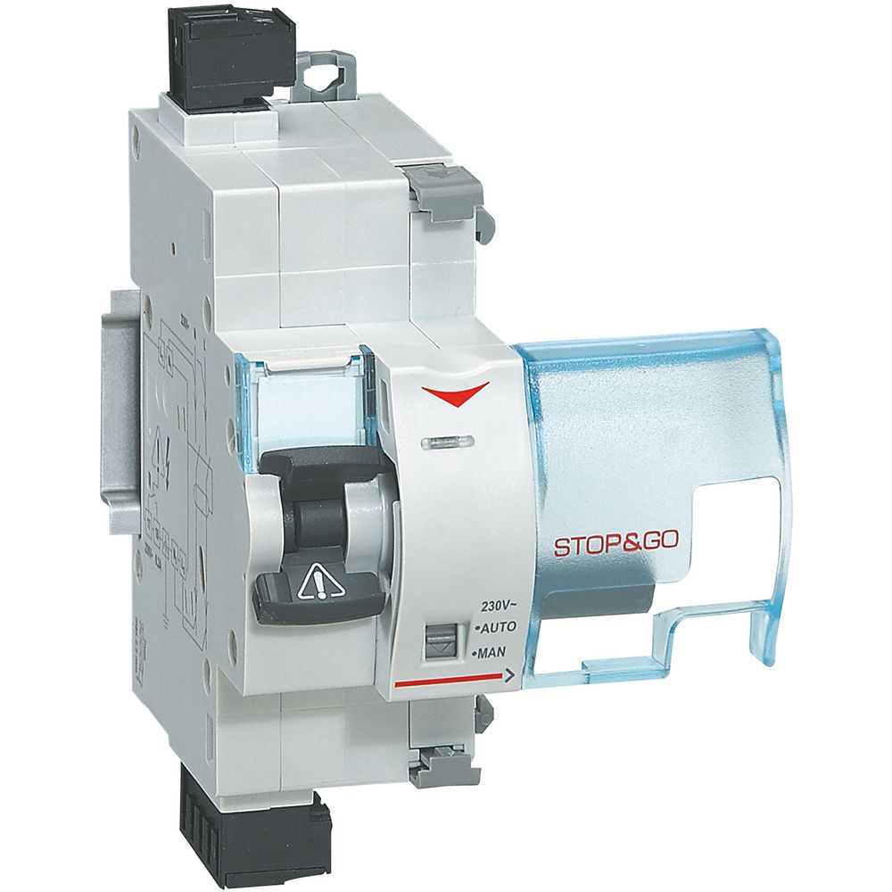 BTicino F80SG Serie BTDIN Salvavita Stop Go a Riarmo Automatico